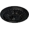 Ekena Millwork Stockport Ceiling Medallion (Fits Canopies up to 6 1/4"), Hand-Painted Jet Black, 28"OD x 2 3/4"P CM28STBLF - alternate 2